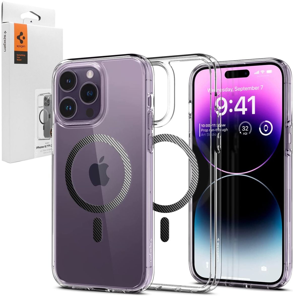 Etui SPIGEN Ultra Hybrid MAG do Apple iPhone 14 Pro