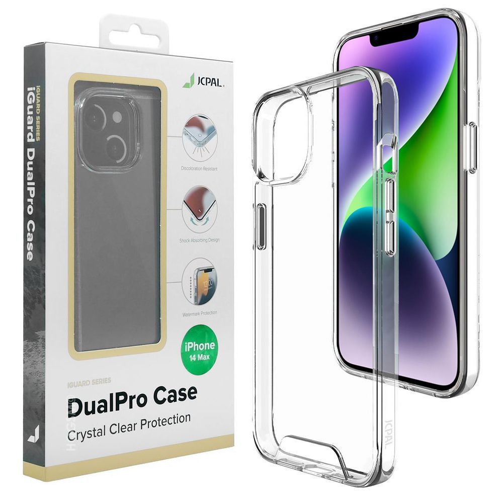 Etui JCPAL DualPro Case | Crystal Clear do Apple iPhone 14 Plus