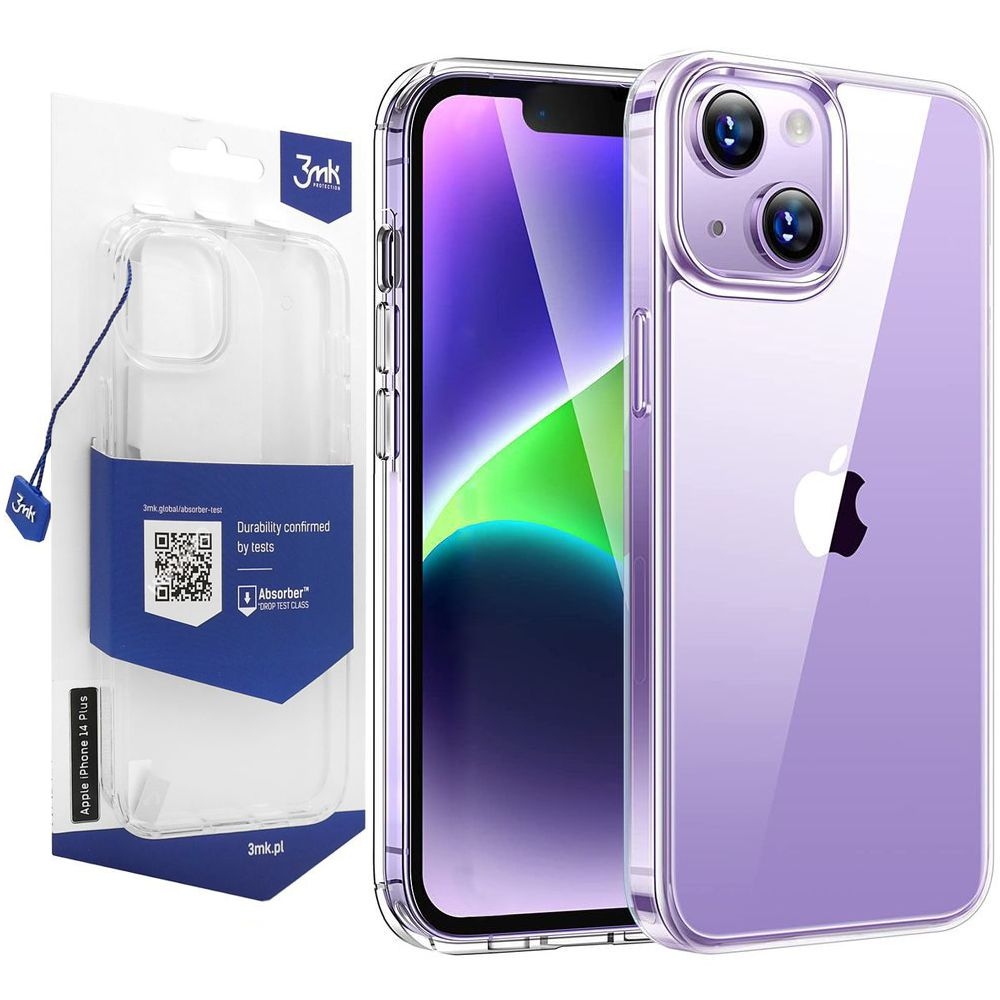 Pancerne Etui 3mk Armor Case | Clear do Apple iPhone 14 Plus