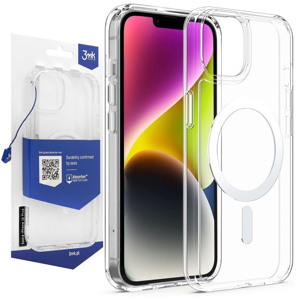Pancerne Etui 3mk MagCase | Clear do Apple iPhone 14 |
