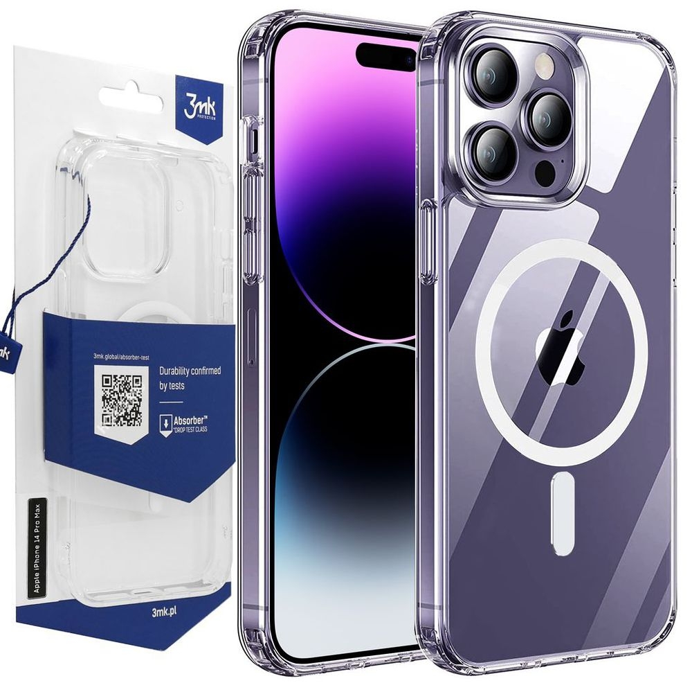 Pancerne Etui 3mk MagCase | Clear do Apple iPhone 14 Pro Max