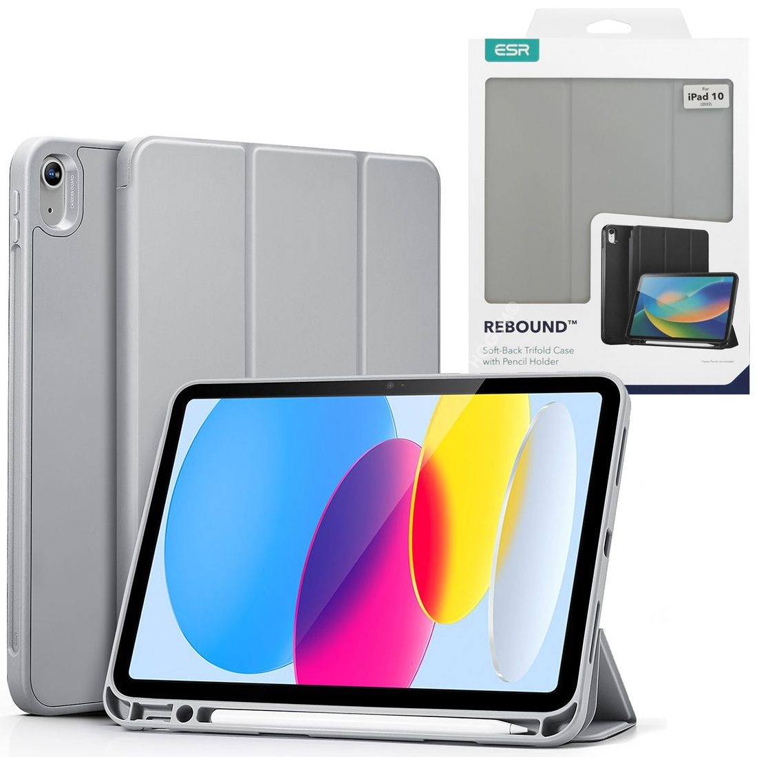 Etui ESR Rebound Pencil Flip Case do Apple iPad 10.9 2022