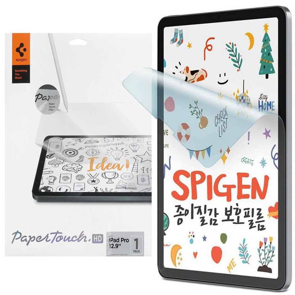 Spigen Paper Touch HD | Matowa Folia Ochronna do  Apple iPad Pro 12.9 6/5/4/3 gen.