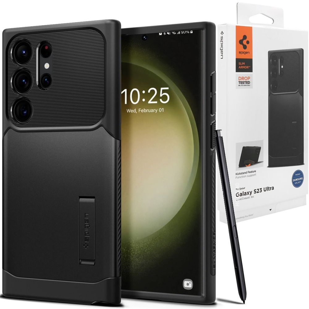 Pancerne Etui SPIGEN Slim Armor do Samsung Galaxy S23 Ultra