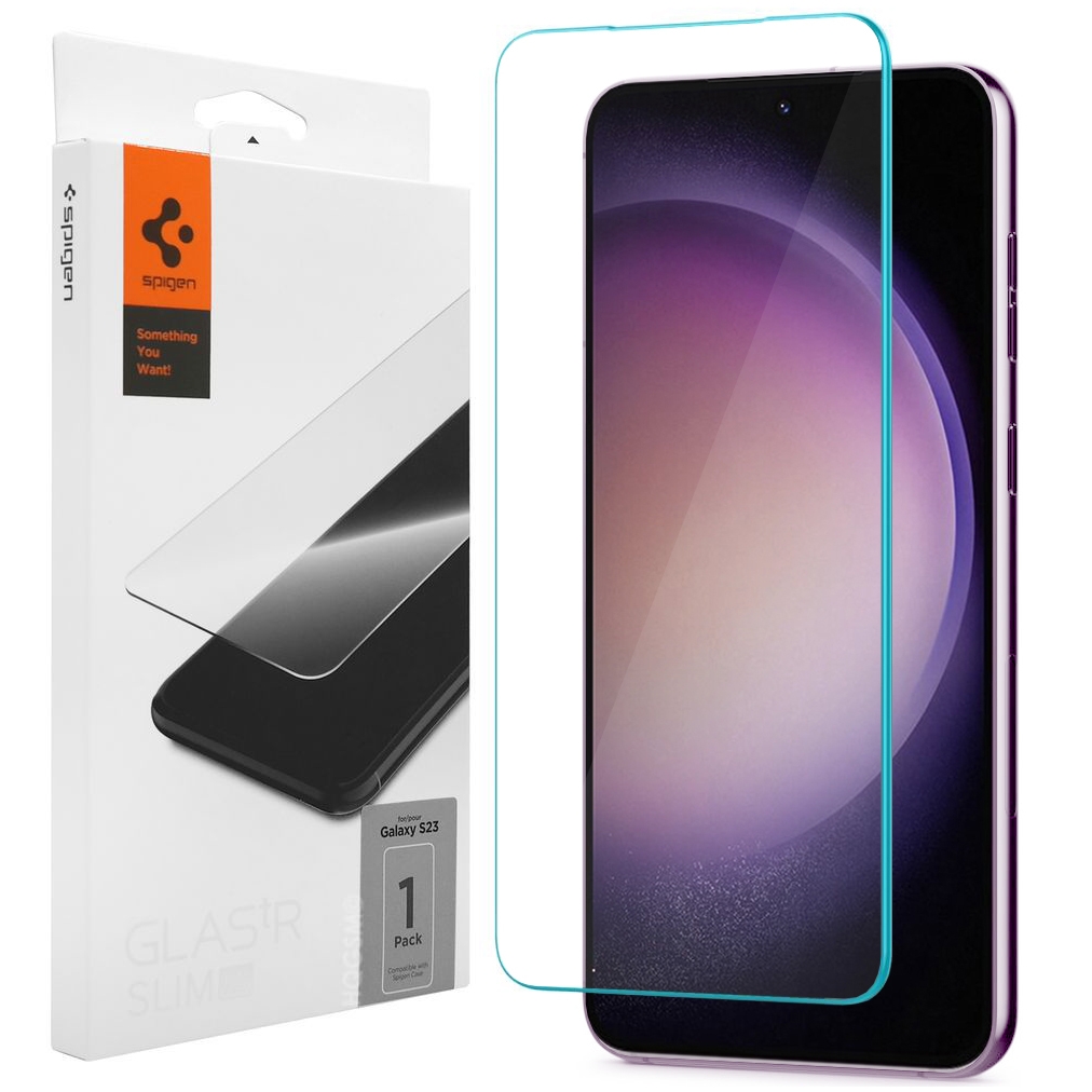 Szkło Hartowane SPIGEN GLAS.tR Slim HD do Samsung Galaxy S23 |