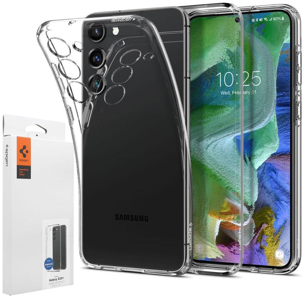 Etui SPIGEN Liquid Crystal do Samsung Galaxy S23+ Plus