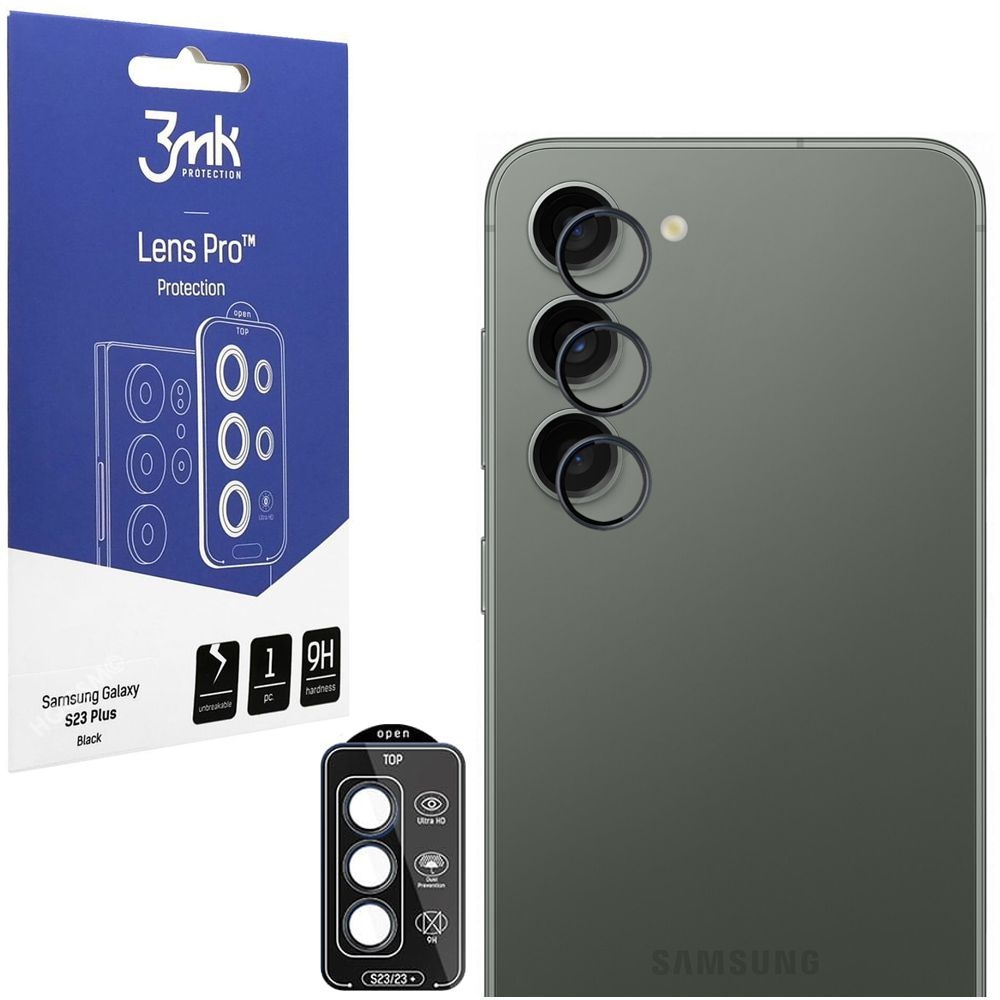 3mk Lens Pro | Osobne Szkła Ochronne na Aparat do Samsung Galaxy S23+ Plus