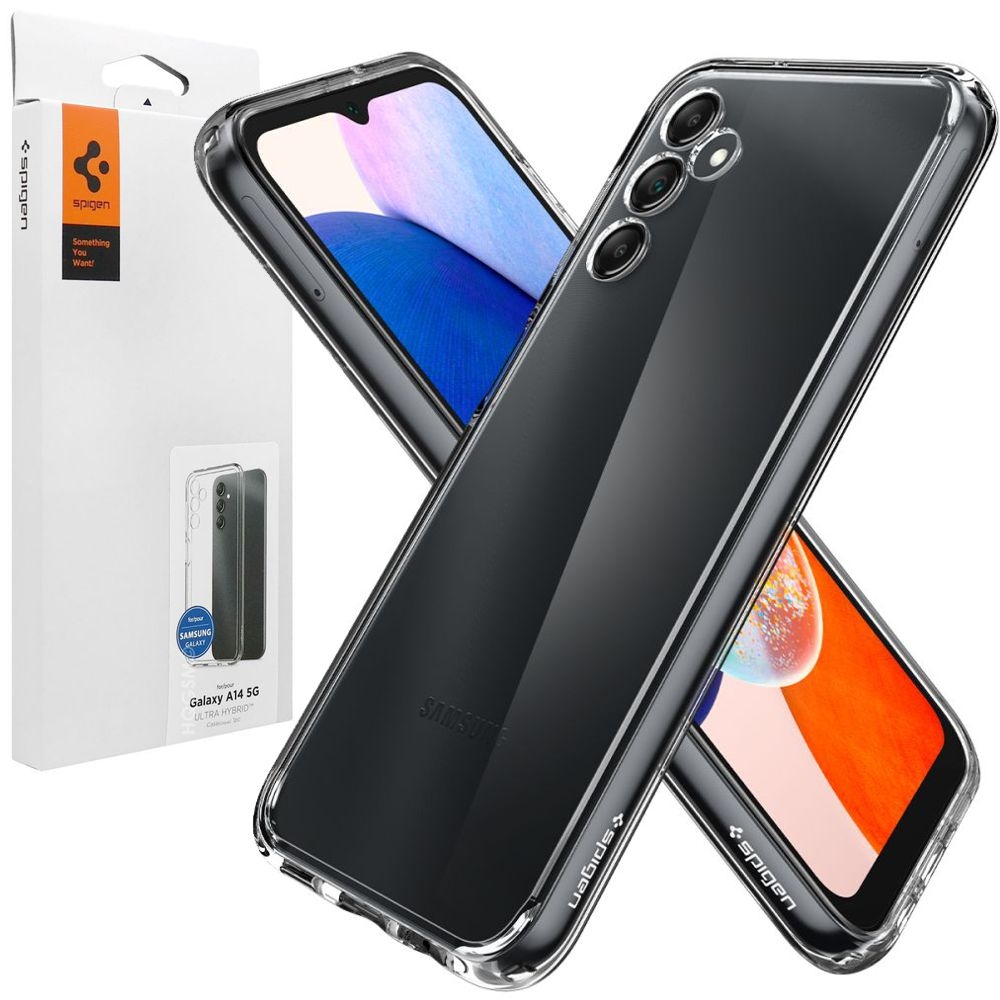 Etui SPIGEN Ultra Hybrid | Crystal Clear do Samsung Galaxy A14 5G
