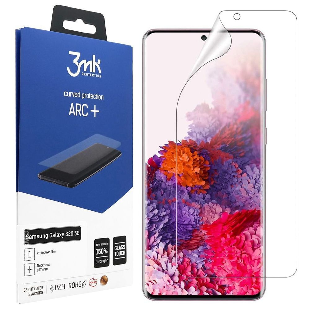 3mk Curved Protection ARC+ | Folia na Cały Ekran do Samsung Galaxy S20 5G
