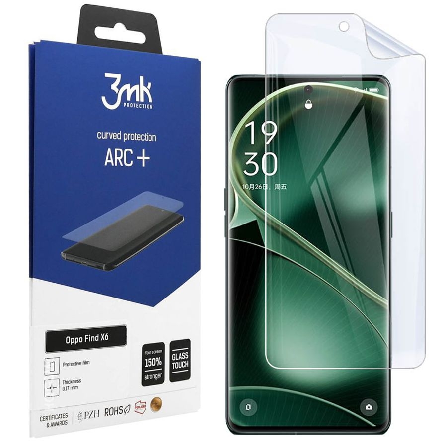 3mk Curved Protection ARC+ | Folia na Cały Ekran do Oppo Find X6 |