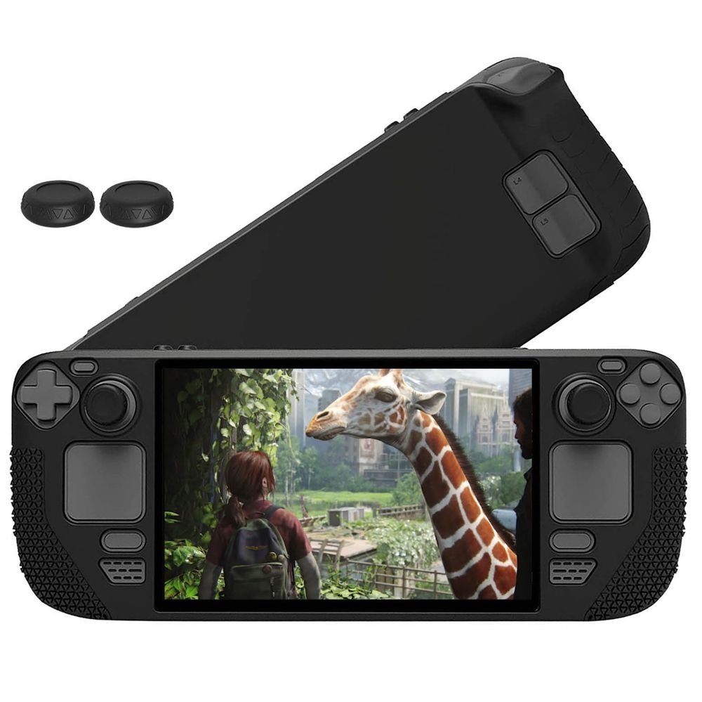 Etui Silikonowe Shockproof Case | Black do Steam Deck LCD/OLED