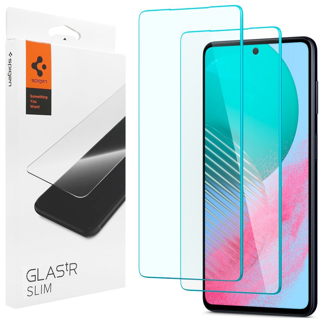 2x Szkło Hartowane SPIGEN GLAS.tR Slim do Samsung Galaxy M54 5G