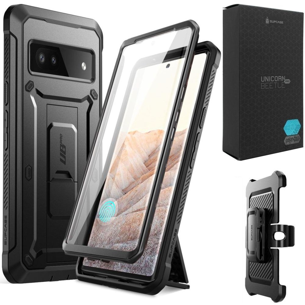 Etui SUPCASE Unicorn Beetle Pro | Obudowa Przód Tył na CAŁY Google Pixel 7a