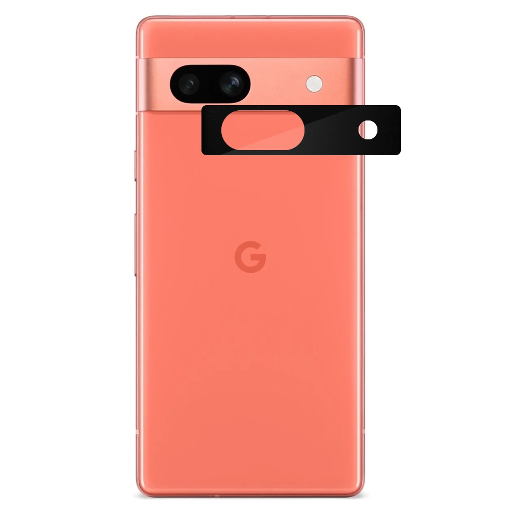 Szkło Hartowane na Aparat | FULL COVER | Czarne do Google Pixel 7a