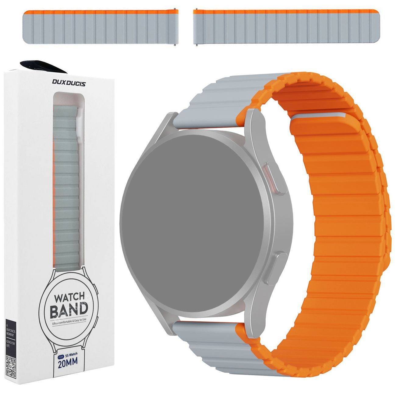 Dux Ducis | Magnetyczny Pasek Silikonowy | 20mm