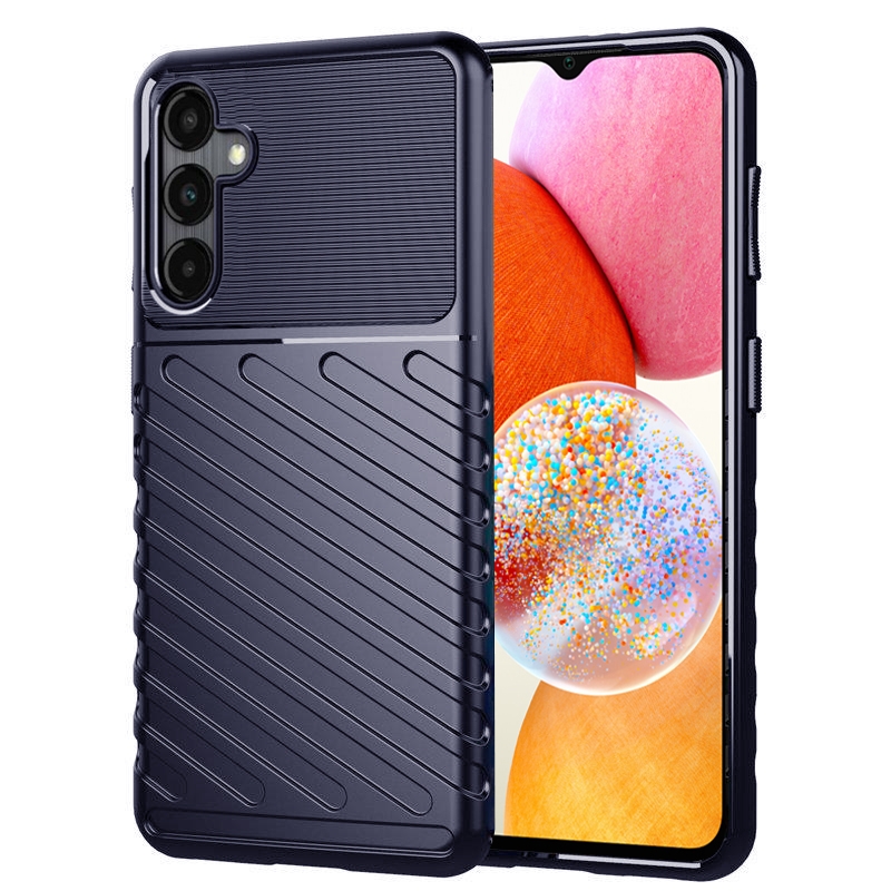 Pancerne Etui TOUGH TPU Case | Blue do Samsung Galaxy A14 4G / 5G