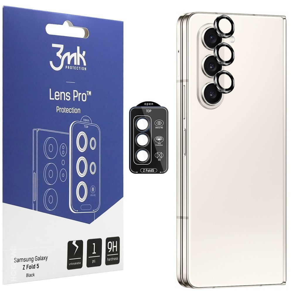 3mk Lens Pro | Osobne Szkła Ochronne na Aparat do Samsung Galaxy Z Fold5