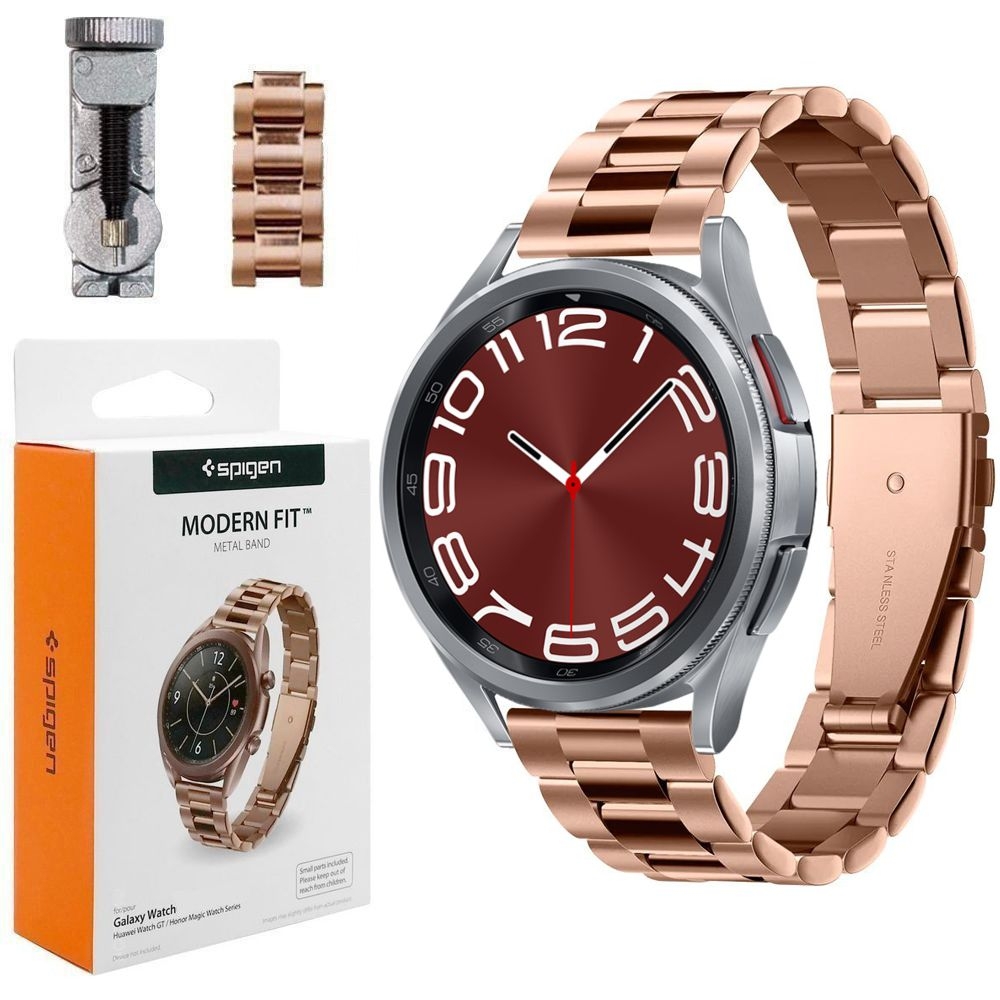 SPIGEN Modern Fit | Stalowa Bransoleta Pasek do Samsung Galaxy Watch 6 Classic 43/47mm