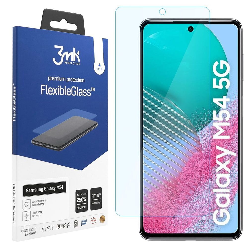 3mk Flexible Glass | Nietłukące Szkło Hybrydowe do Samsung Galaxy M54