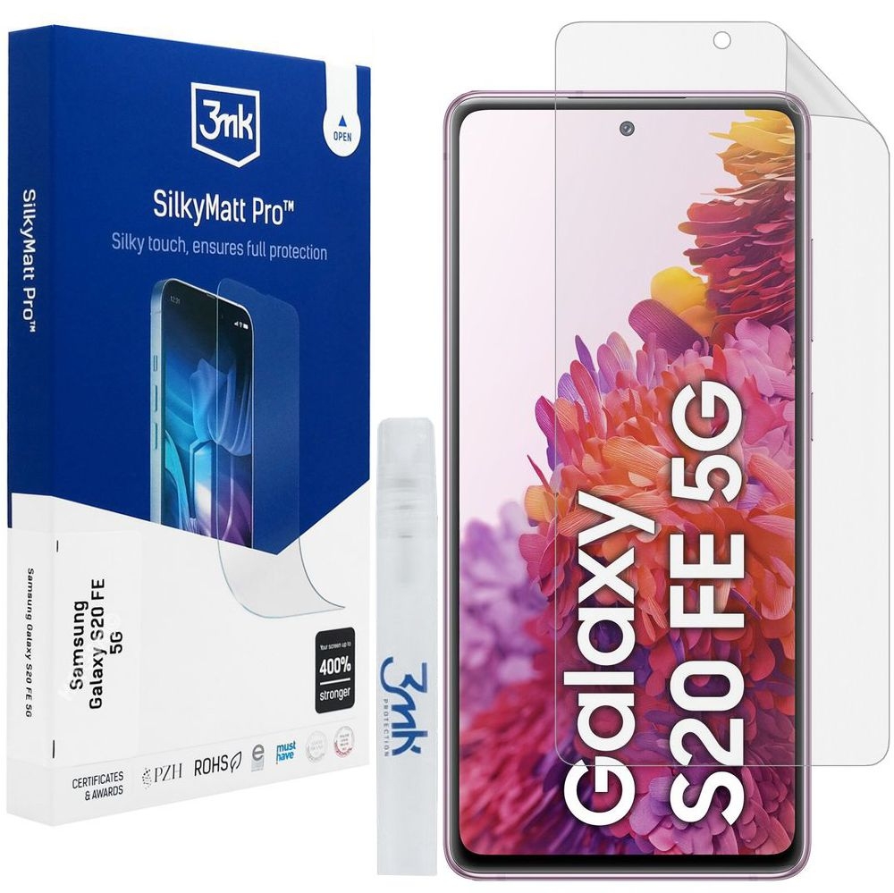 3mk SilkyMatt Pro | Matowa Folia Ochronna do Samsung Galaxy S20 FE / 5G