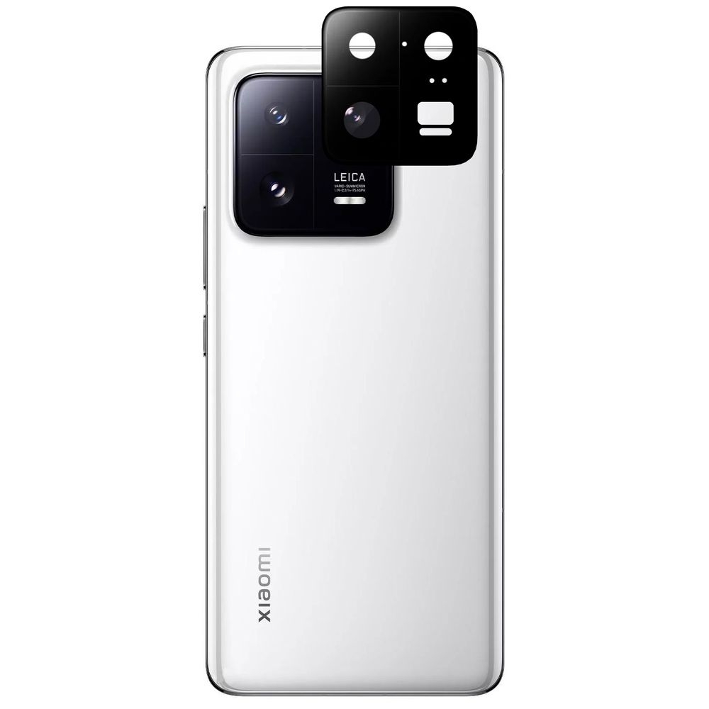 Szkło Hartowane na Aparat | FULL COVER | Czarne do Xiaomi 13 Pro