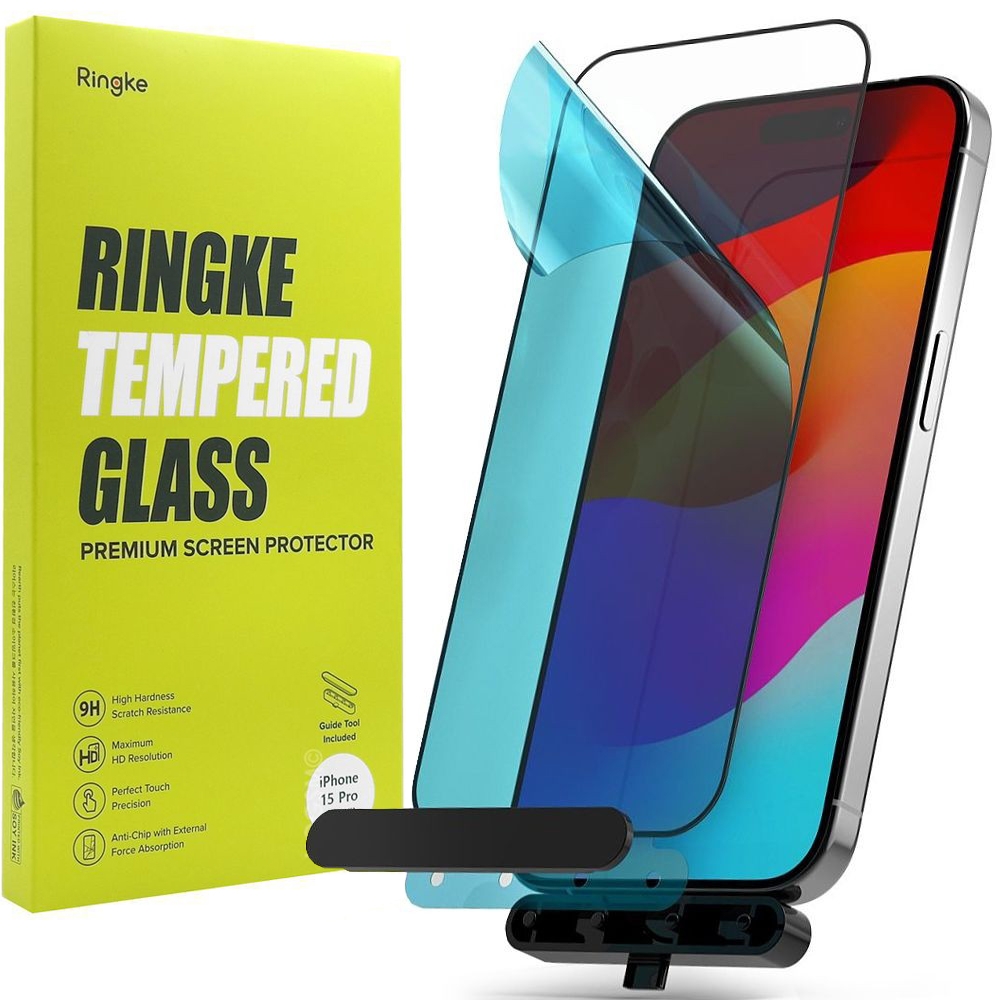 Szkło Hartowane RINGKE Glass FC do Apple iPhone 15 Pro |