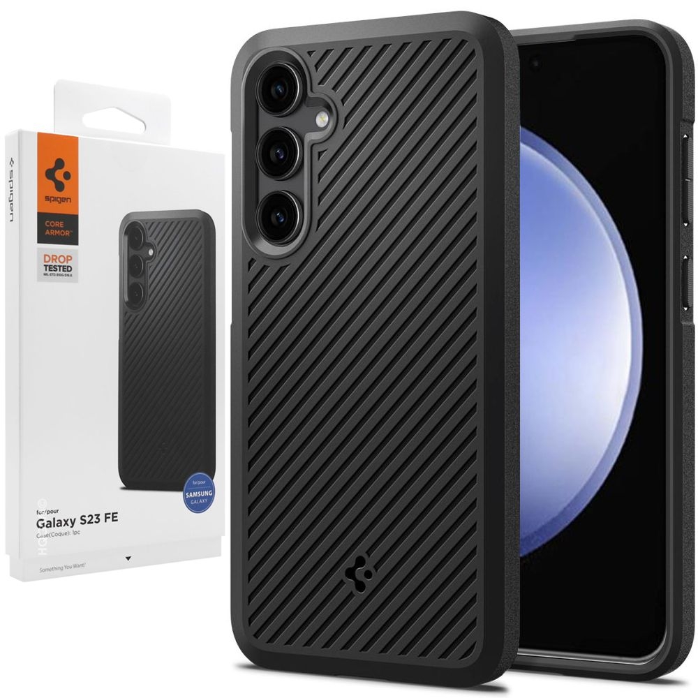 Etui SPIGEN Core Armor | Black do Samsung Galaxy S23 FE