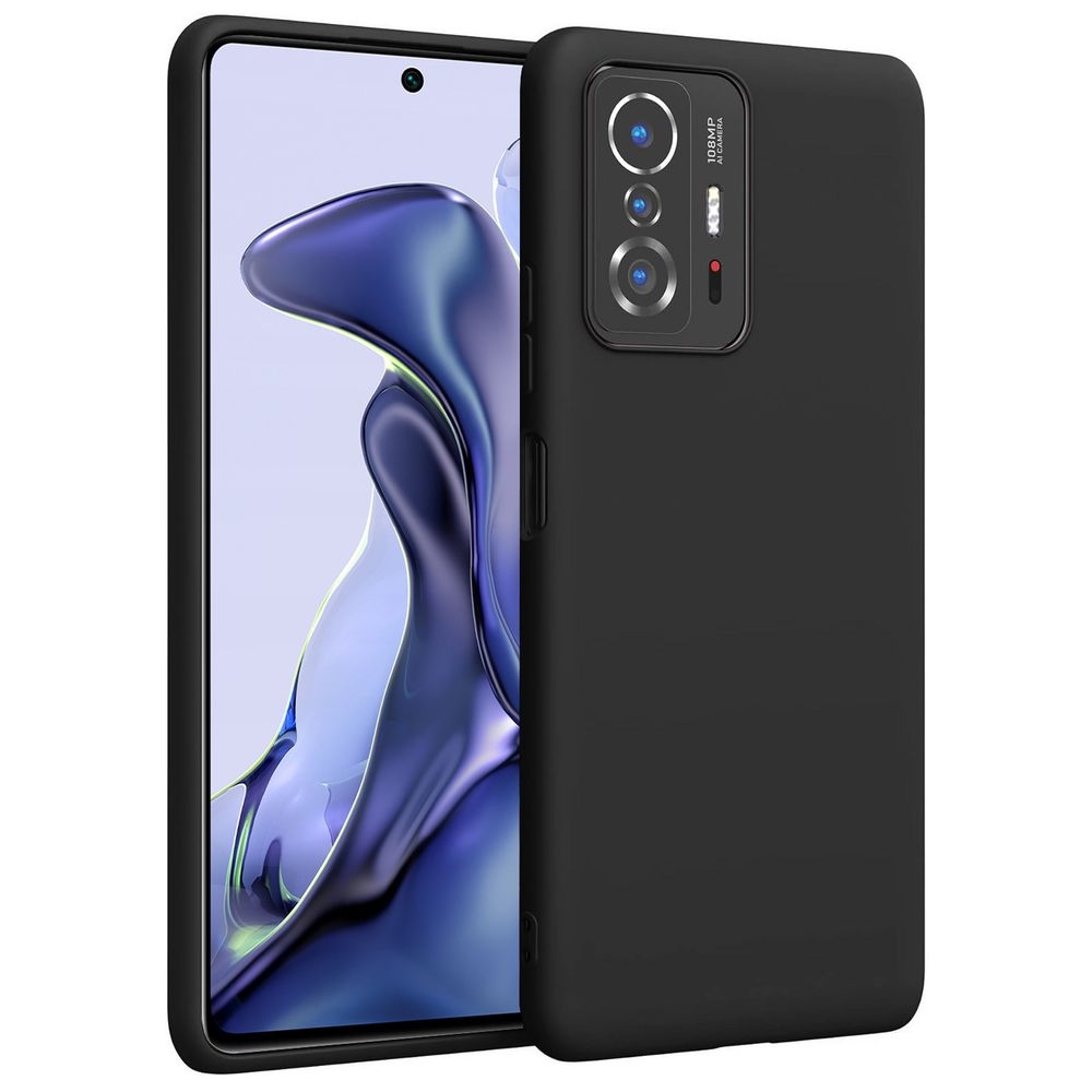 Cienkie Etui Matt Silicone Case do Xiaomi 11T / Pro