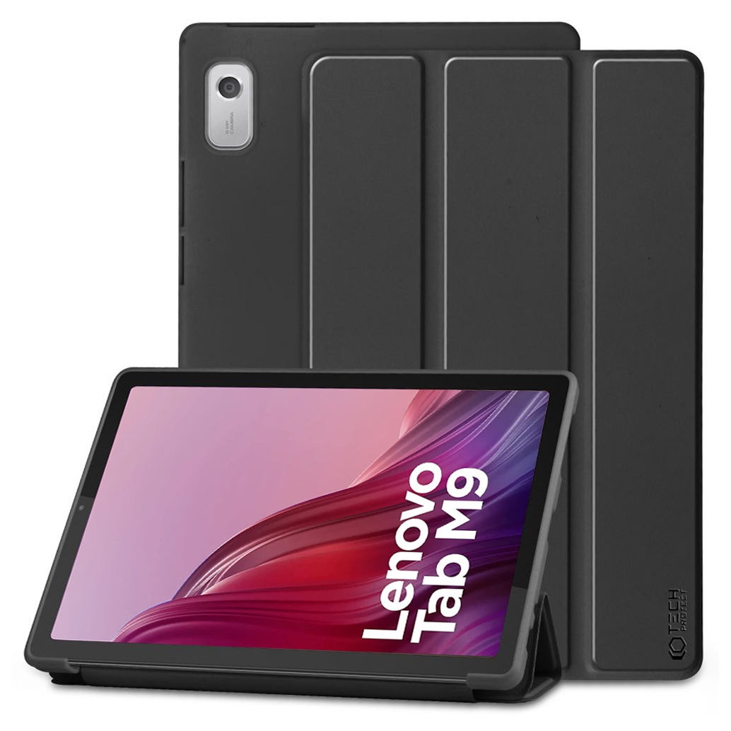 Zamykane Etui Smart Case | Czarne do Lenovo Tab M9 TB310