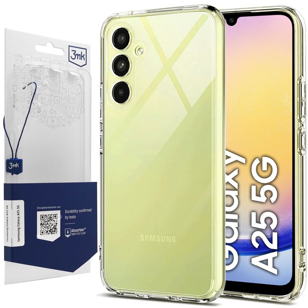 Etui 3mk Clear Case | Bezbarwne do Samsung Galaxy A25 5G