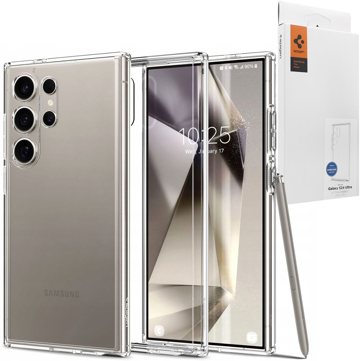 Etui SPIGEN Ultra Hybrid do Samsung Galaxy S24 Ultra