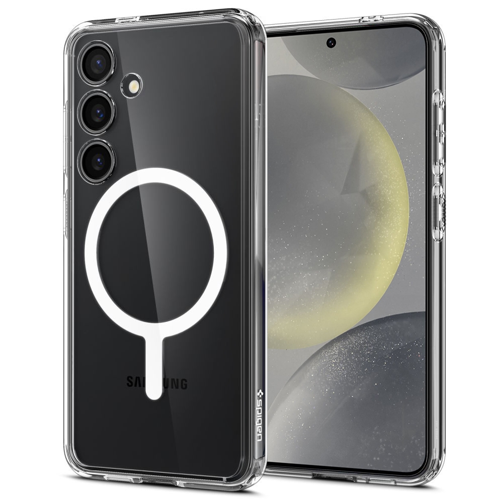 Etui SPIGEN Crystal Hybrid + MagSafe | White do Samsung Galaxy S24 |