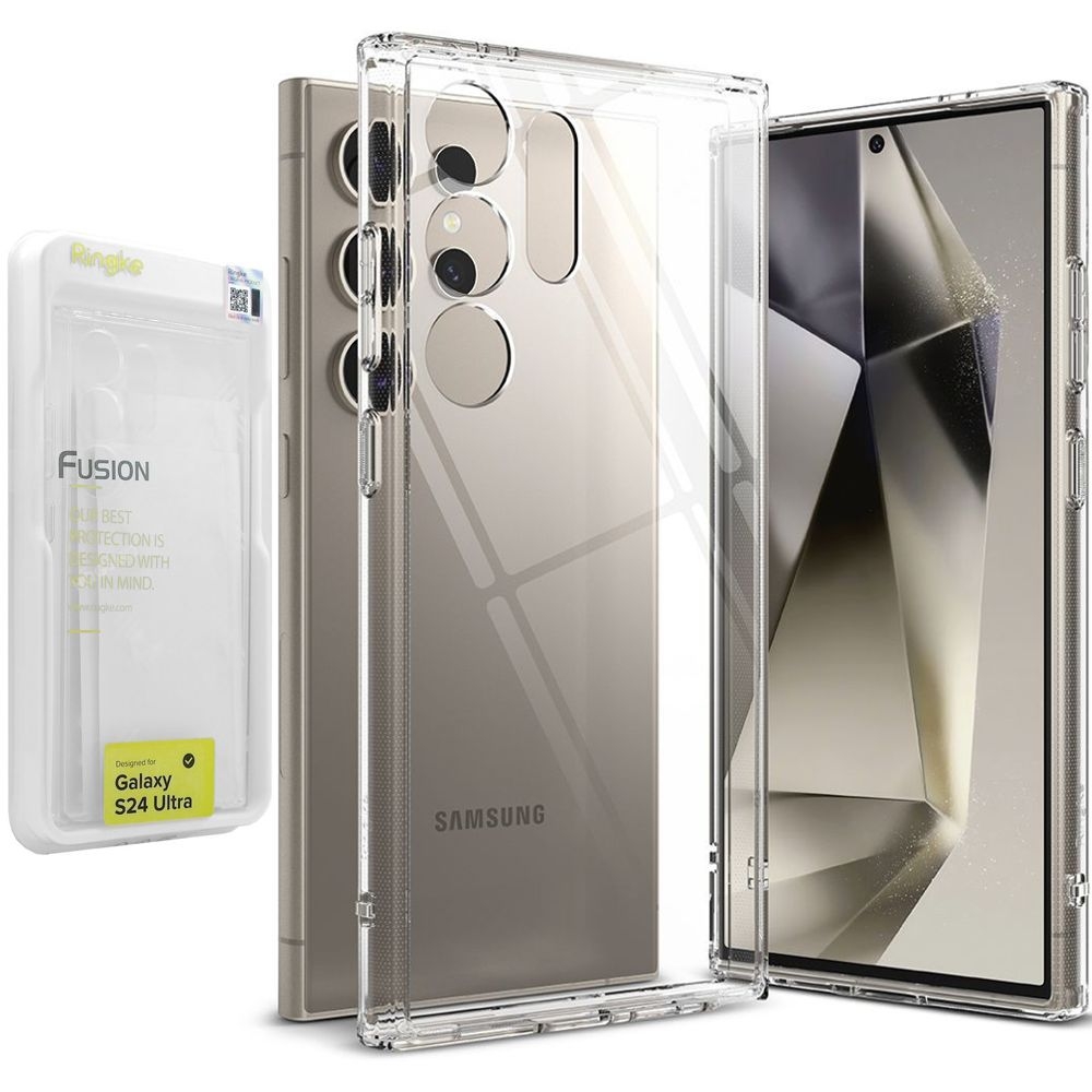 Etui RINGKE Fusion | Bezbarwne | Clear do Samsung Galaxy S24 Ultra