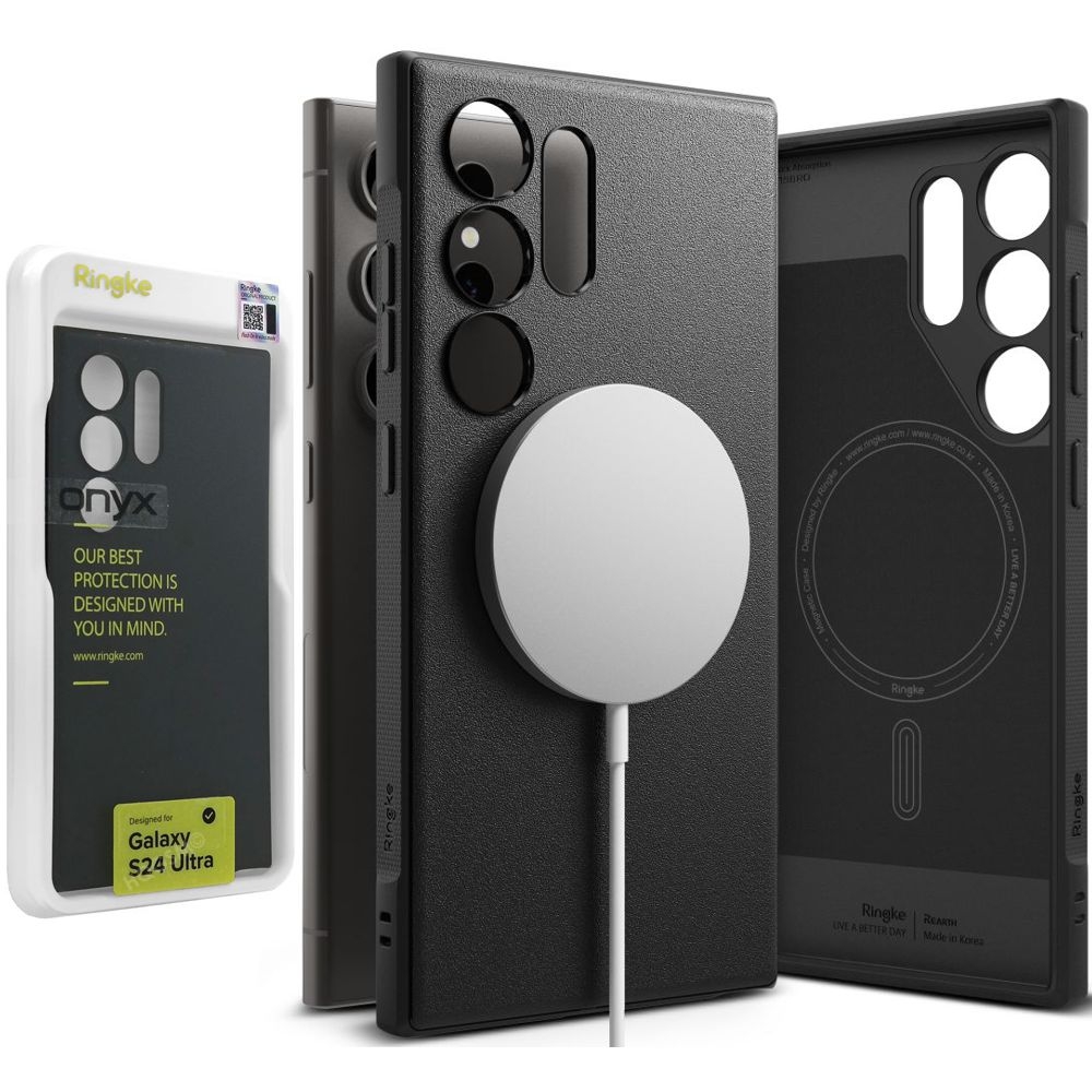 Etui RINGKE Onyx Magnetic | Black do Samsung Galaxy S24 Ultra