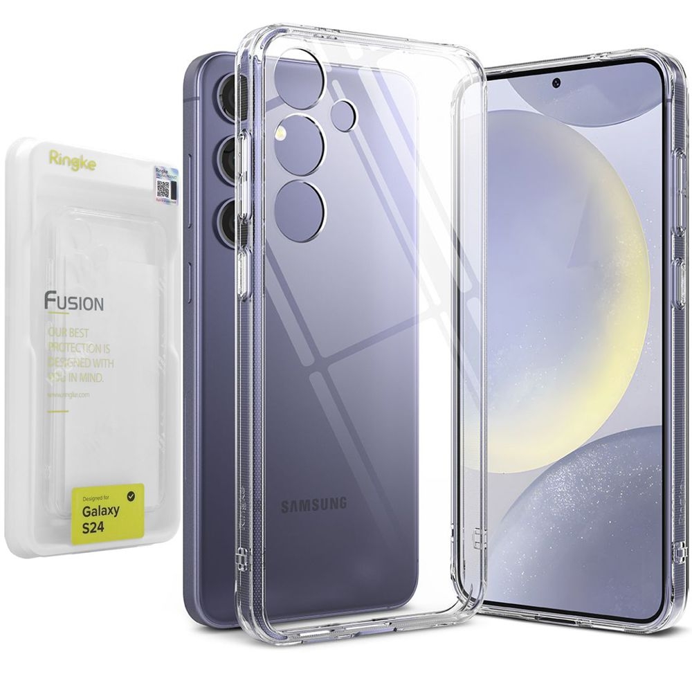 Etui RINGKE Fusion | Bezbarwne | Clear do Samsung Galaxy S24 |