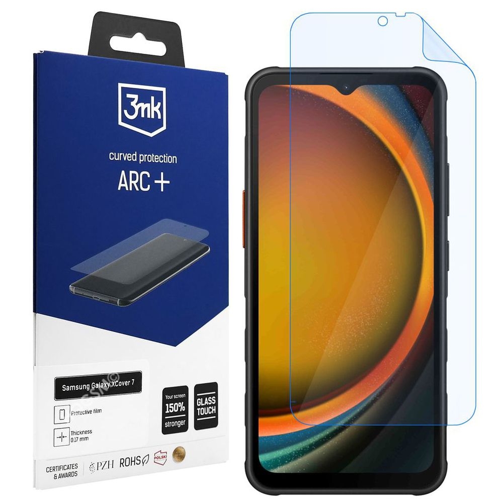 3mk Curved Protection ARC+ | Folia na Cały Ekran do Samsung Galaxy XCover 7
