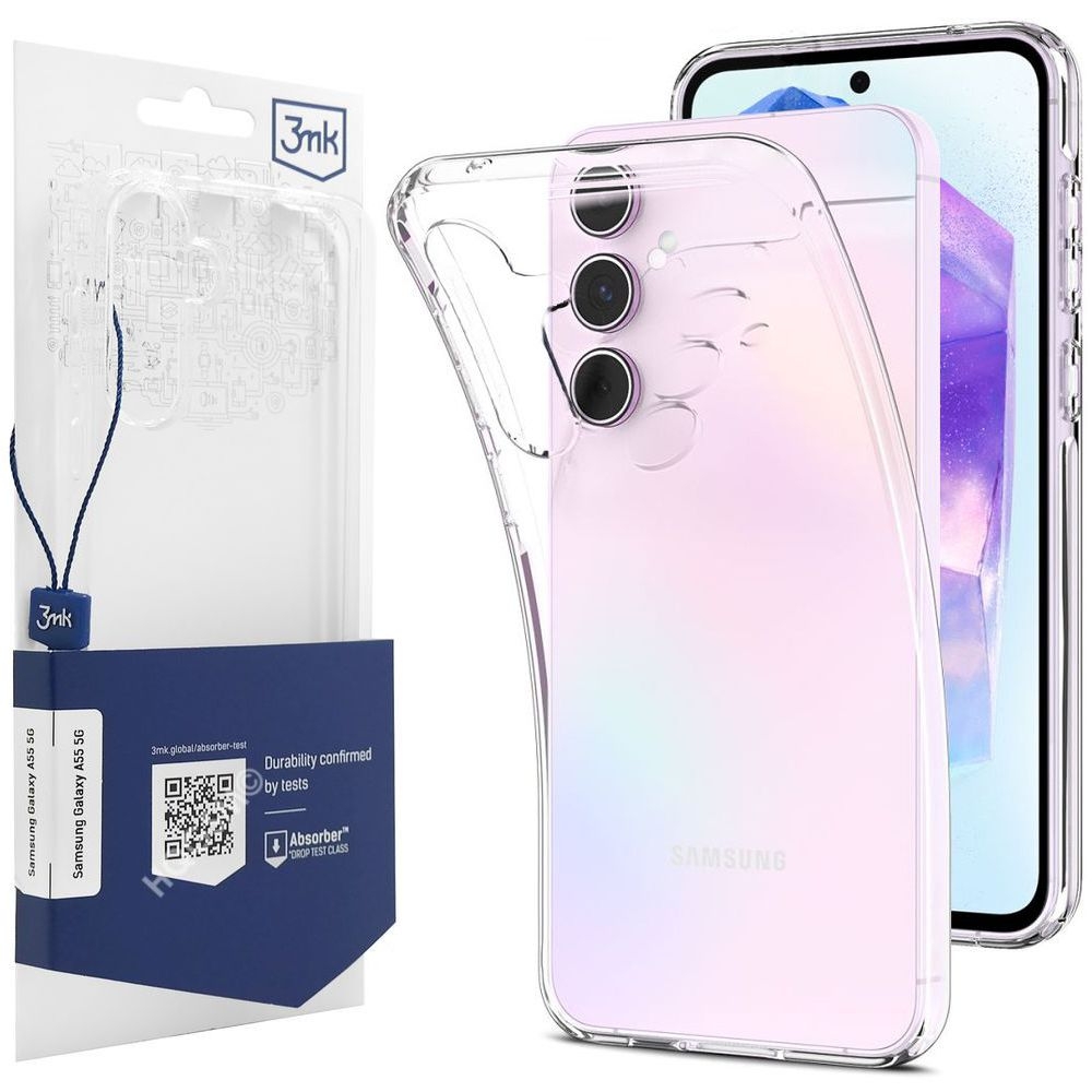 Etui 3mk Clear Case | Bezbarwne do Samsung Galaxy A55 5G