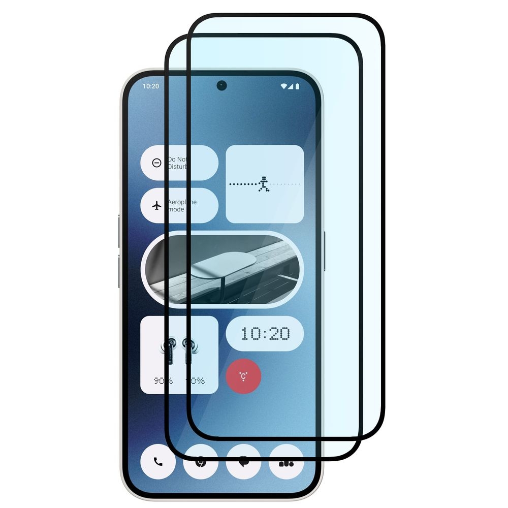 2x Szkło Hartowane 5D | CAŁY EKRAN | Full Glue do Nothing Phone 2a / 2a Plus