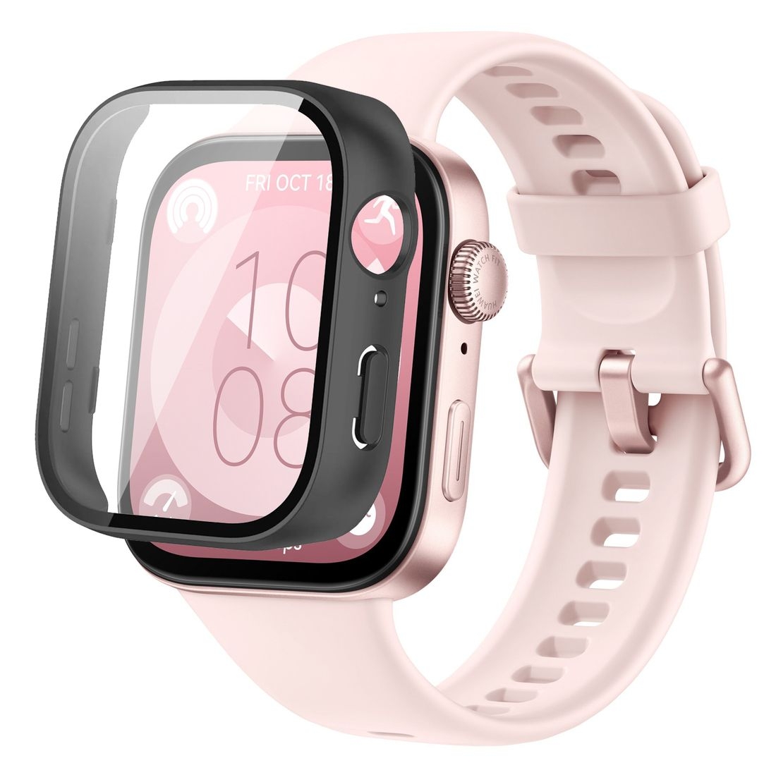 Defense Case 2w1 Etui + Szkło | Ochrona 360° do Huawei Watch Fit 3