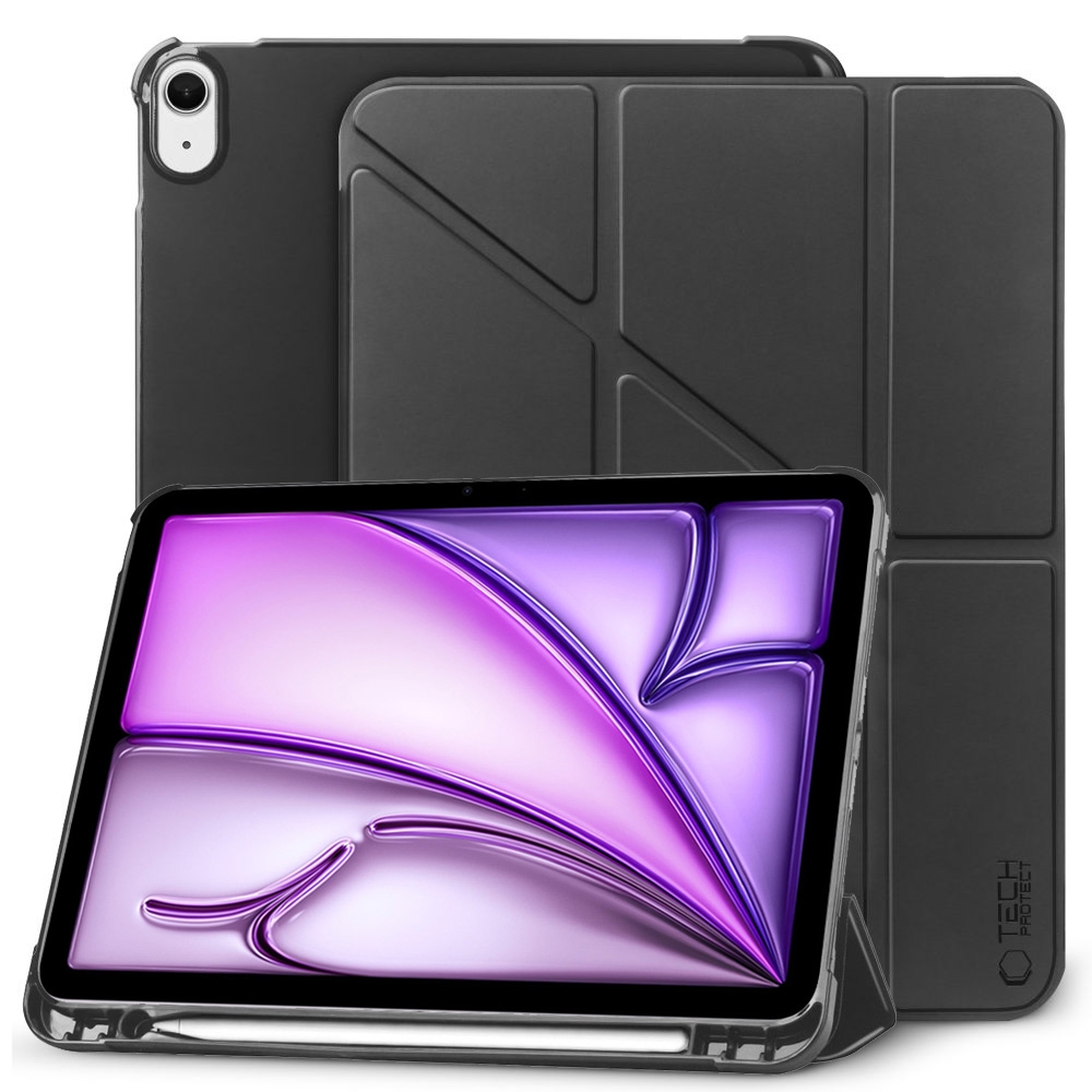 Składane Etui Smart Case FOLDABLE SC Pen | Black do Apple iPad Air 11 M2 2024 6gen