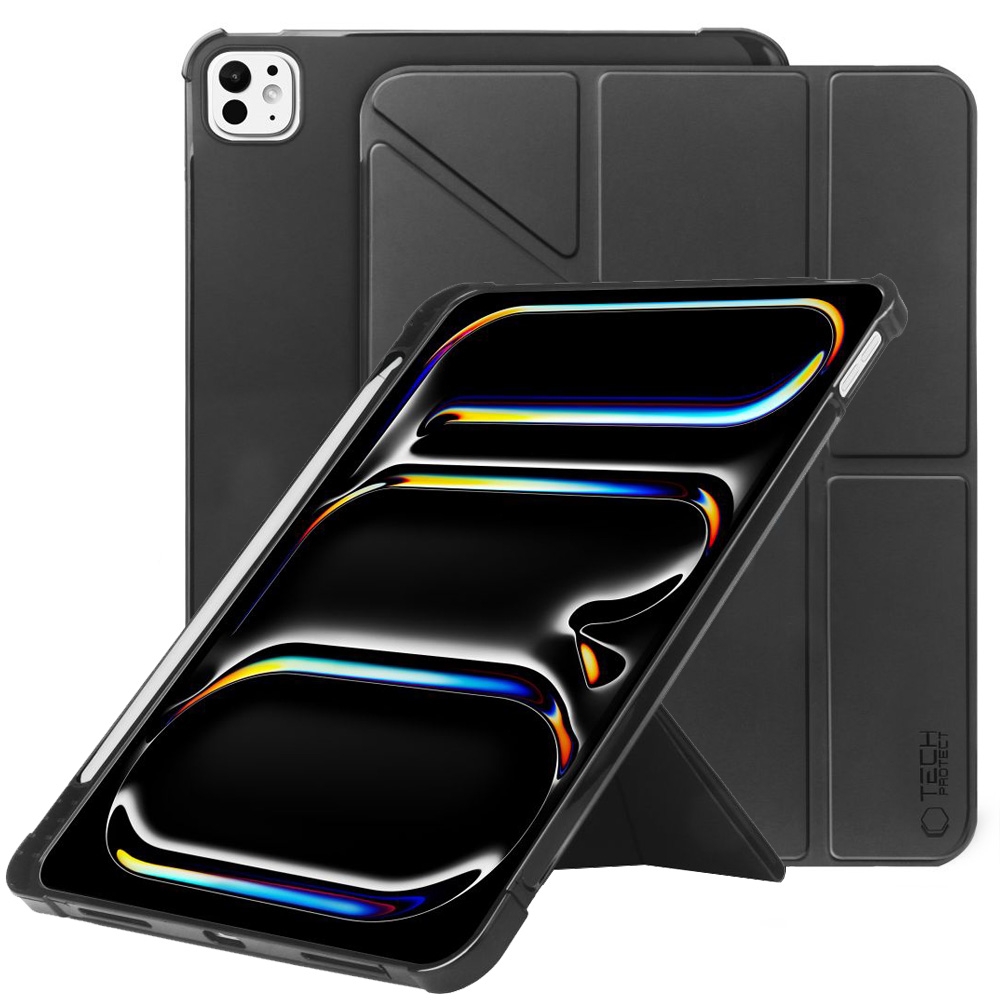 Składane Etui Smart Case FOLDABLE SC Pen | Black do Apple iPad Pro 13 M5 2025 / Pro 13 M4 2024