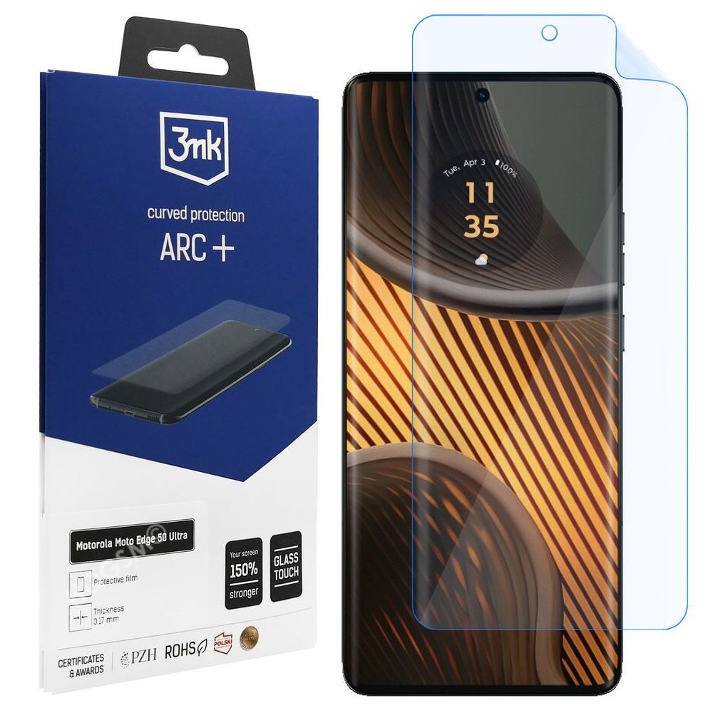 3mk Curved Protection ARC+ | Folia na Cały Ekran do Motorola Edge 50 Ultra
