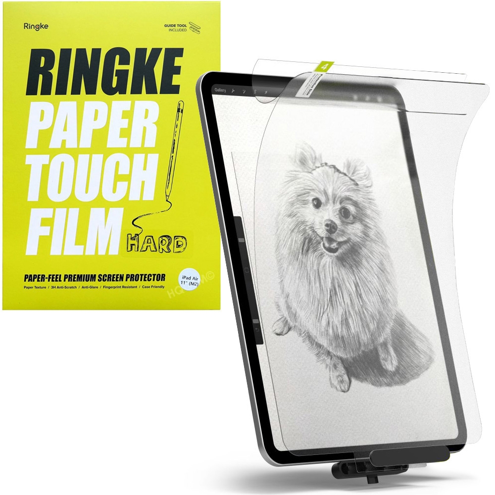 2x RINGKE Paper Touch HARD | Matowa Folia + Aplikator do Apple iPad Air 11 M2 2024 6gen