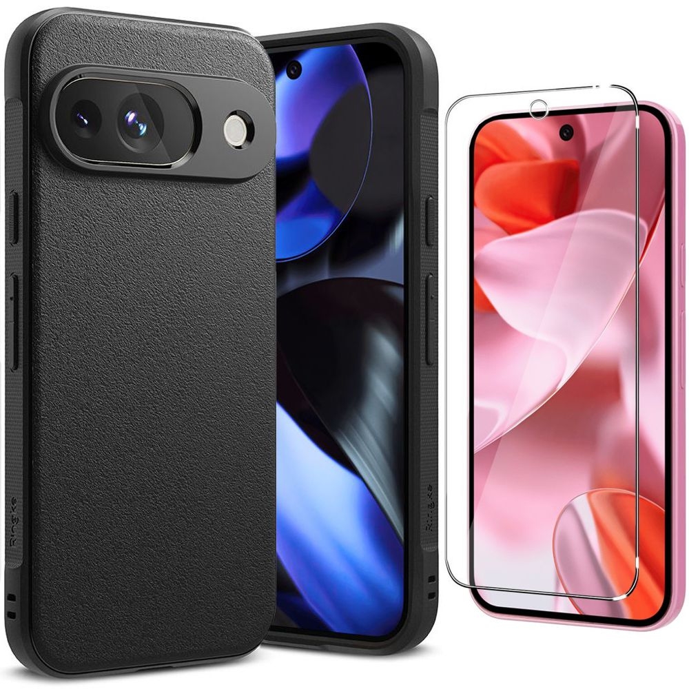 Etui RINGKE Onyx | Black + SZKŁO do Google Pixel 9