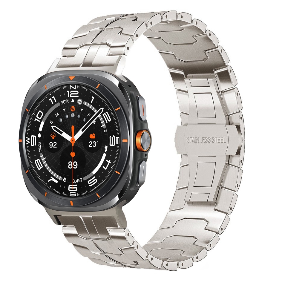 Stalowy Pasek Bransoleta TRACK do Samsung Galaxy Watch Ultra 47mm