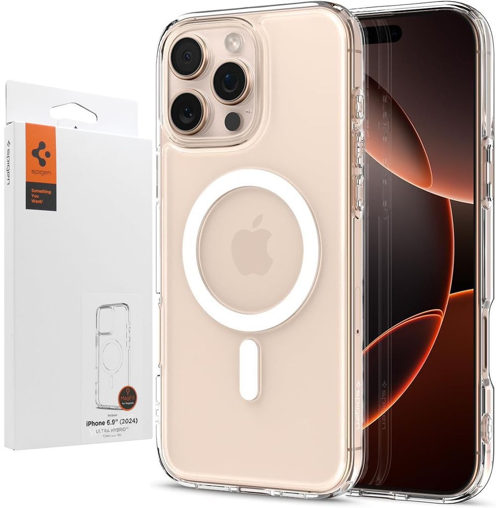 Etui SPIGEN Ultra Hybrid MagSafe | White do Apple iPhone 16 Pro Max