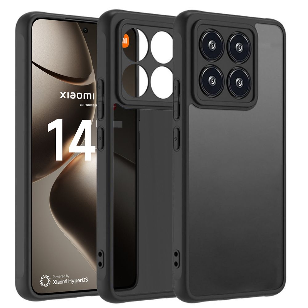 Etui Clear Case TP | Matte Black do Xiaomi 14T