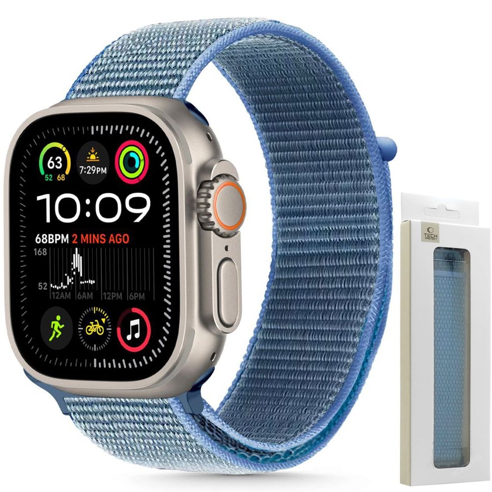 Sportowy Pasek NYLON Velcro do Apple Watch Ultra 1/2 / 10/9/8/7/6 44/45/46mm