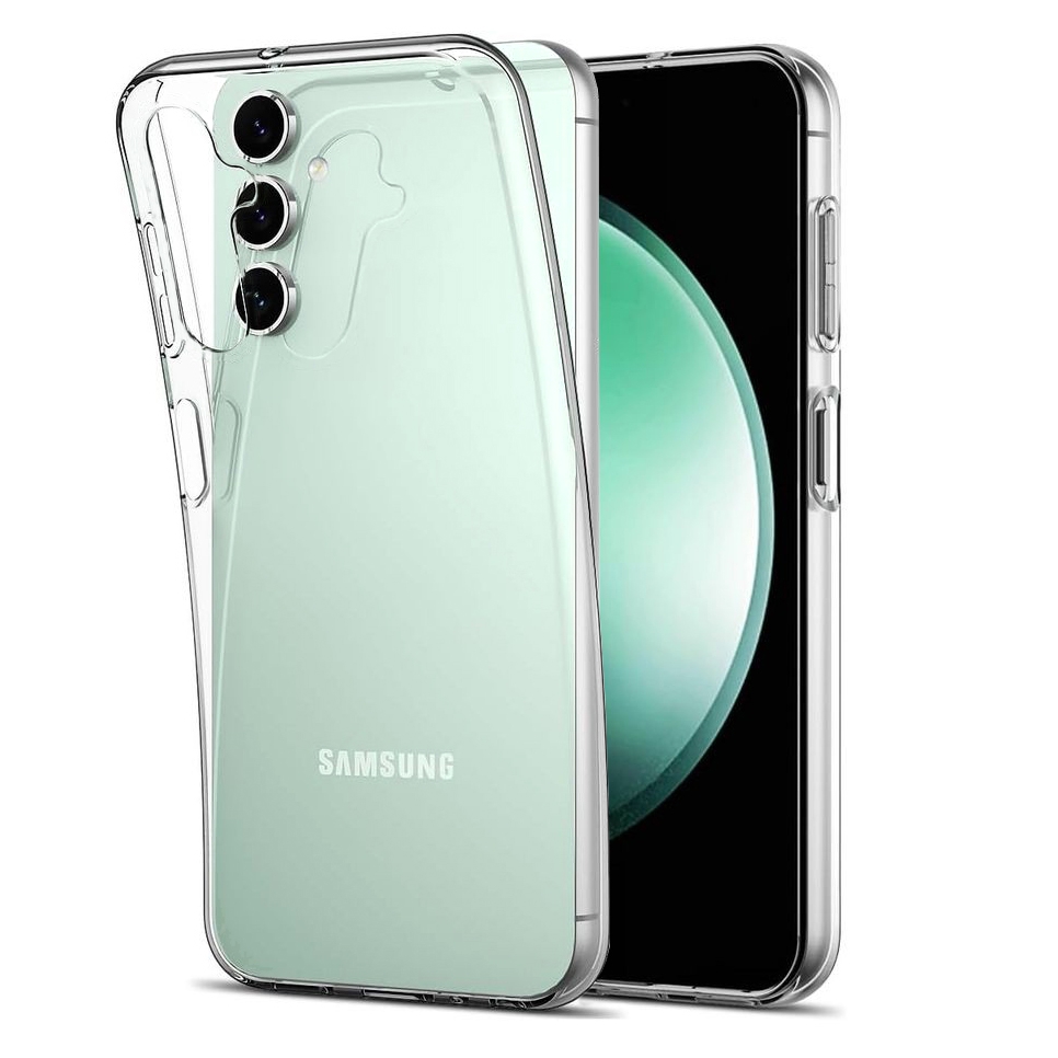 Cienkie Etui Feather Case | Bezbarwne | Clear do Samsung Galaxy S24 FE