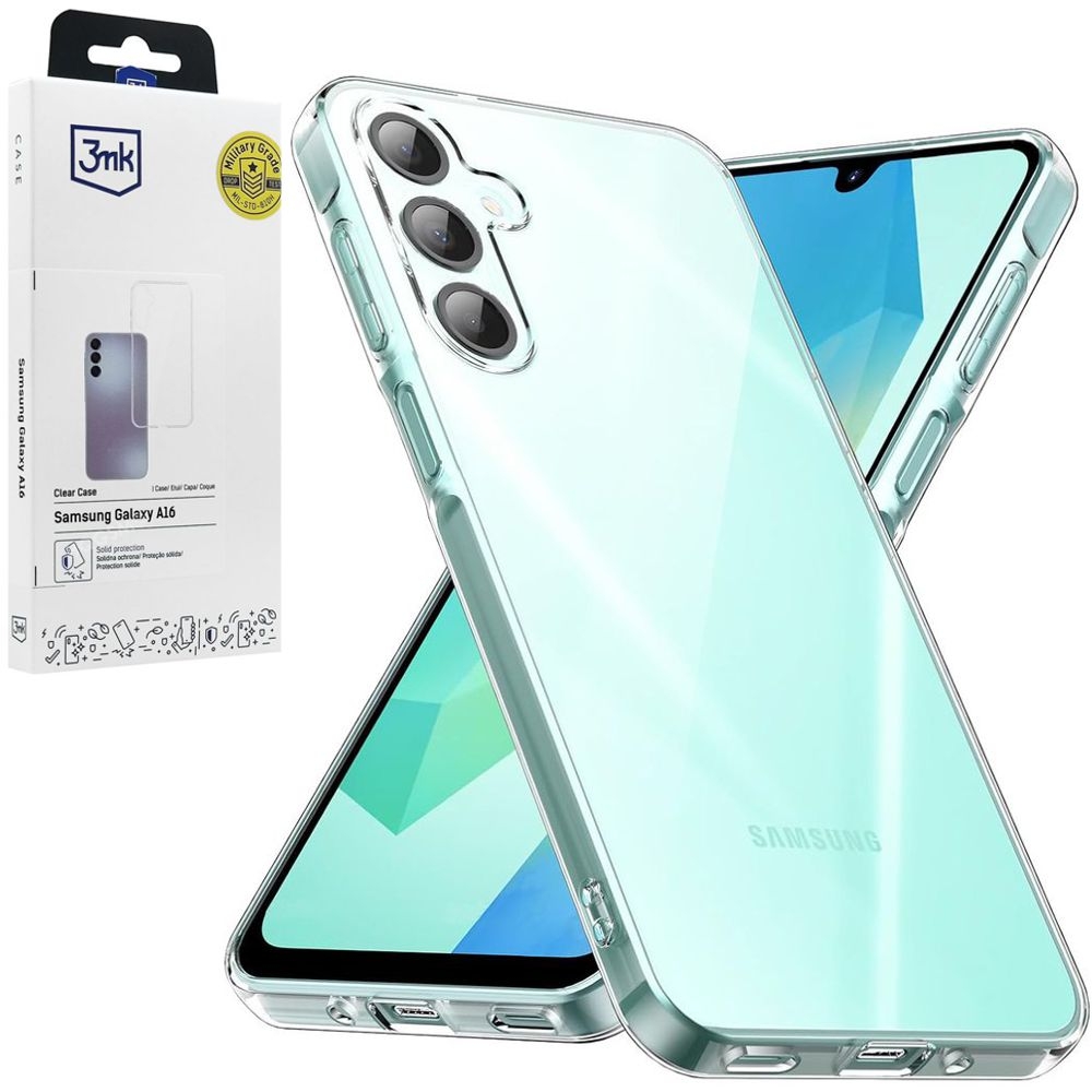Etui 3mk Clear Case | Bezbarwne do Samsung Galaxy A16 / 5G